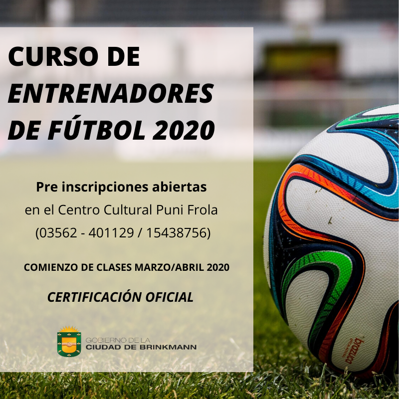 Curso Entrenador de Fútbol