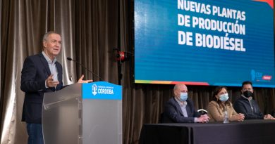 Schiaretti anunció la construcción de 20 plantas de biodiésel