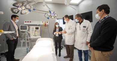 Se puso en marcha el nuevo centro quirúrgico del Hospital Tránsito Cáceres de Allende