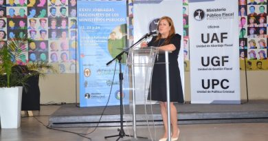 La fiscal Croppi realizó una conferencia sobre “tratamiento de casos de violencia familiar y de género”