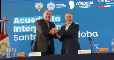 San Francisco – Schiaretti y Perotti presidirán la licitación del acueducto Interprovincial Santa Fe – Córdoba