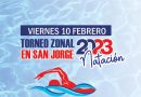 Nataciòn: San Jorge recibe la ùltima fecha del Torneo Zonal