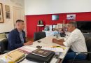 Bria se reunió con el director General de Departamentales Norte