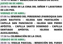 Semana Santa en Brinkmann: Obispo Buenanueva presidirá las celebraciones