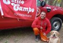 Balnearia: El bombero Maxi Mercado contó como entrena con su perra «Pruna» para la brigada K9