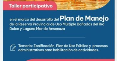 Taller de «Zonificación y Plan de Uso Público para habilitar actividades» en Miramar de Ansenuza