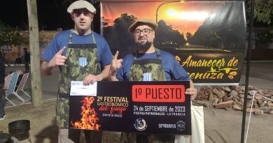 🔊Matías Mandolini y Matías Teves ganaron la competencia del Festival Gastronómico de La Francia