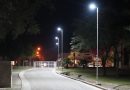 Tiro Federal invierte en termos solares, césped, riego y nueva iluminación en la calle de ingreso