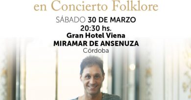 Fabricio Rodriguez, Concierto Folklore en el Hotel Viena de Miramar
