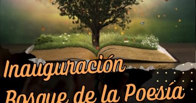 Seeber: Inauguran el «Bosque de la Poesía» con la visita de Viviana Ribero