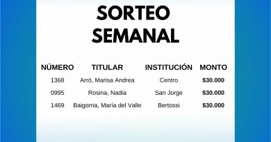 Se realiz´p primer sorteo semanal de La Rifa de la Ciudad!