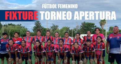 Fútbol/Femenino: Ya está el Fixture del Torneo Apertura