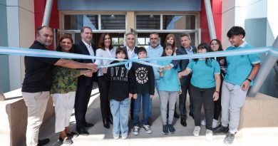 San Francisco: Llaryora inauguró la escuela Proa “Evelina Feraudo”