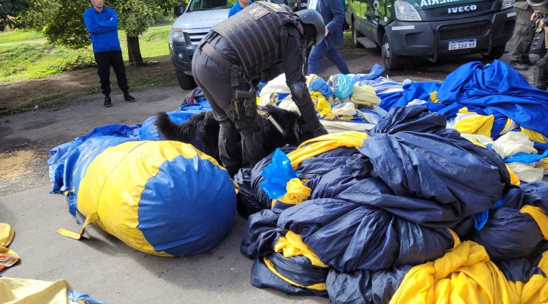 FPA secuestró cocaína y marihuana en la previa del partido de Boca-Estudiantes