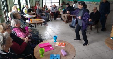 ¡Promoción de la Lectura! 📚 La Biblioteca visitó a los abuelos de las residencias y geriátricos