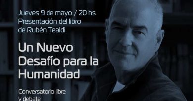 Rubén «Vide» Tealdi presenta su libro en Morteros