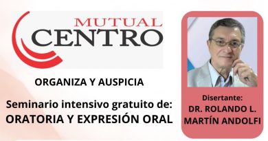 Mutual Centro organiza Seminario sobre Oratoria y Expresión Oral