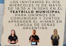 🔊  Centro Crecer invita a aprender el Himno Nacional Argentino en lenguaje de señas