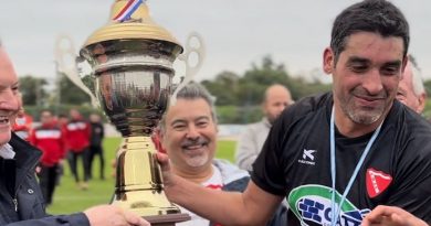 El Senador Michlig y Ardusso de la Liga acopañaron a Juniors de Suardi «Campeòn Copa San Cristobal»