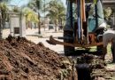Avanza la ampliación de la red cloacal en Porteña