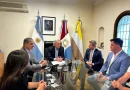 Bernarte viajó a Córdoba para preparar detalles de una importante misión comercial a China