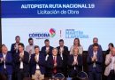 Llaryora anunció que la Provincia culminará la Autopista Nacional Ruta 19