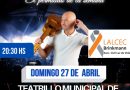Este domingo show de Andrés Teruel a beneficio de Lalcec Brinkmann