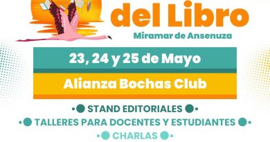 3* Feria Popular  del Libro en Miramar de Ansenuza