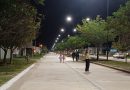 Demarchi inauguró pavimento y luminarias led en Bv. 9 de Julio
