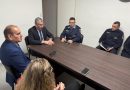 El Fiscal de Morteros Dr. Francisco Payges visitó la Comisaría de Brinkmann