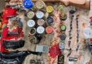 Balnearia: lo investigaban por robo y le encontraron drogas y armas en su casa