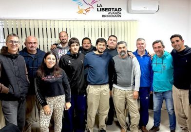 🔊  La Libertad Avanza Brinkmann trabaja en el armado local y fiscalización de las Legislativas