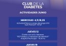 Actividades del Club de la Diabetes para el mes de junio
