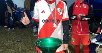 Alex Galetto de San Jorge, «Campeón con River» en Reconquista – RESUMEN SANTO