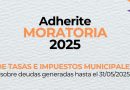 Municipio lanzó la «Moratoria 2025»