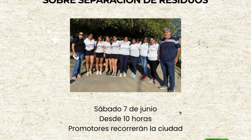 Día Mundial del Ambiente – Jornada de concientización en Brinkmann