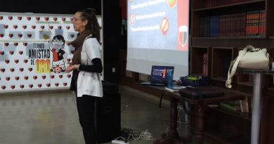 La nutricionista Carmen Gilli se sumó al equipo de trabajo de fútbol infantil de Centro