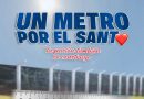 🔊La pasión también se construye – Campaña «un metro por el santo»