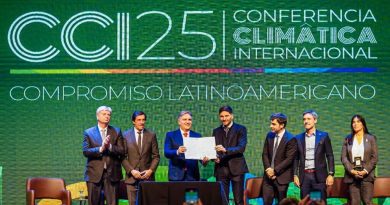 Conferencia Climática Internacional: Provincias suscribieron el Compromiso Regional