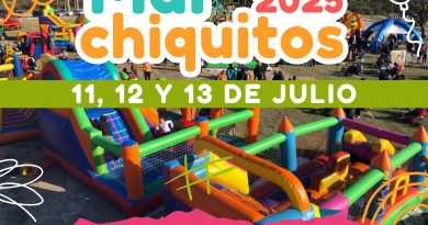 Más de 40 inflables en el «Mar chiquitos 2025»