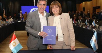 Quinteros acompañó a Bullrich en el Consejo de Seguridad Interior