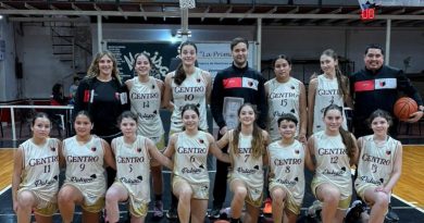 La U15 de Centro participó en Tostado de la Liga Federal Formativa de Básquet Femenino