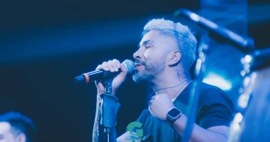 Se rompió el escenario y cayó el cantante de Dale Q Vá  en San Francisco