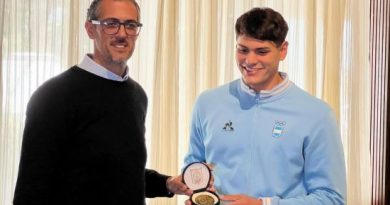 Morteros: Dante Nicola Rho recibió la Medalla de Honor de la ciudad