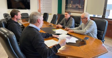 CoopMorteros, firma convenio histórico para la iluminación sustentable del predio deportivo del Club Tiro Federal y Deportivo Morteros