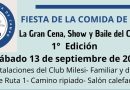 Club Milessi prepara la «Fiesta de la comida de campo»