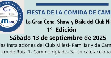 Club Milessi prepara la «Fiesta de la comida de campo»