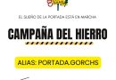 Lanzaron «Campaña del Hierro» para la Portada del Club Andrés Gorch
