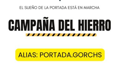 Lanzaron «Campaña del Hierro» para la Portada del Club Andrés Gorch