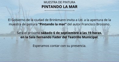 La muestra “Pintando la Mar”, de Francisco Brossino, llega a Brinkmann